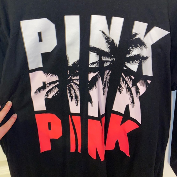 VS PINK long sleeve campus tee - Picture 3 of 5